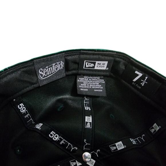 Seinfeld Festivus Velvet 59FIFTY Hat Size 7 1/4 New Era Rare Holiday Edition NWT - Picture 8 of 12